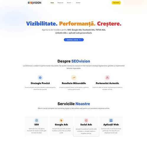 SEO Vision Homepage